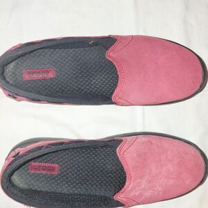 Crocs Women's Pink and Red Clogs